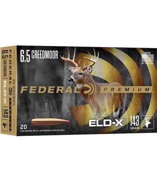 Premium ELD-X Ammunition 6.5 Creedmoor - 143gr ELD-X