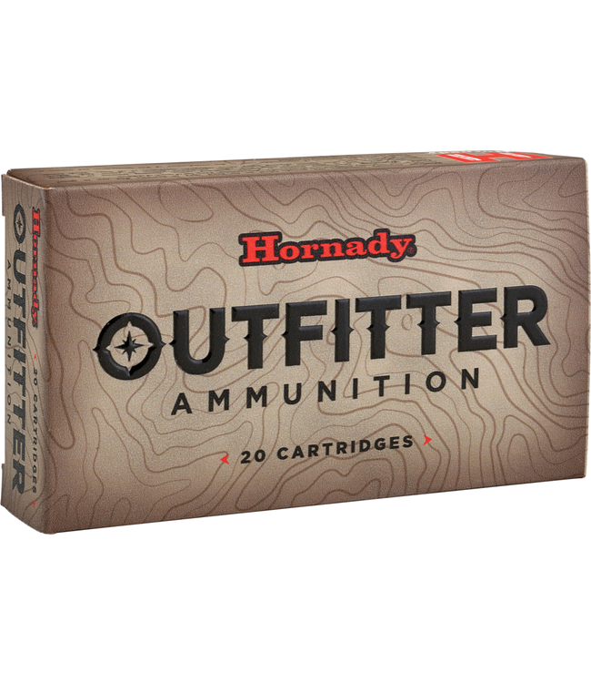 Hornady 823374 Outfitter Rifle Ammo 375 Ruger 250gr CX OTF