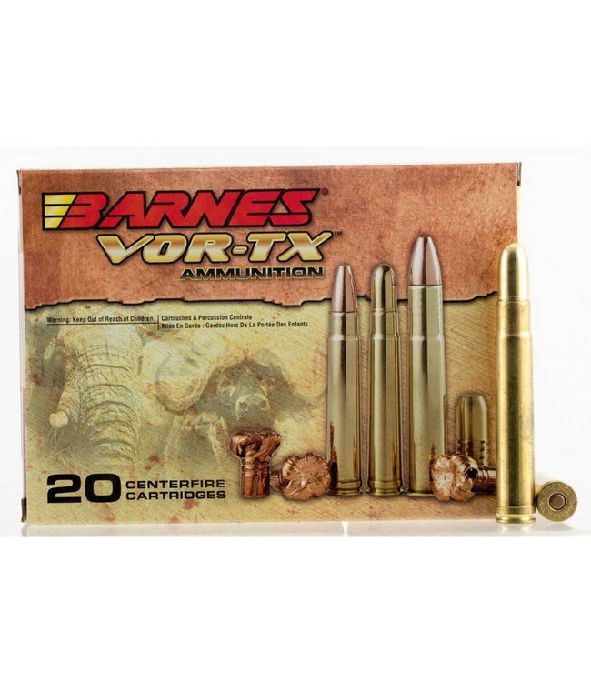 Barnes VOR-TX 416 Remington Mag 400gr TSX Flat Base