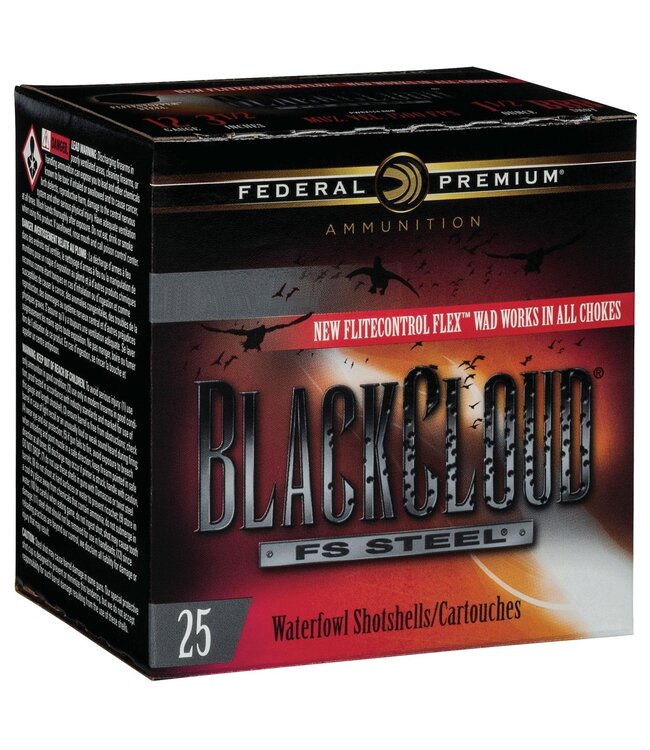 Federal Black Cloud 12GA 2 3/4"  1 1/8oz 4 shot Waterfowl