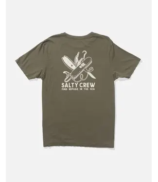 Salty Crew Pocket Knife Vintage T-Shirt