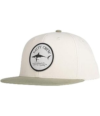 Salty Crew Bruce Boys 6 Panel Hat Wax/Fern
