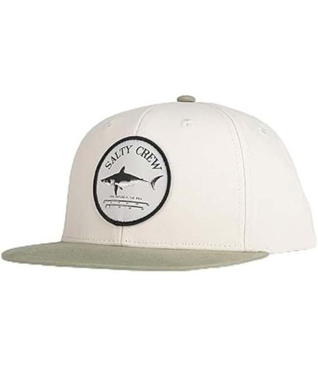 Salty Crew Bruce Boys 6 Panel Hat Wax/Fern