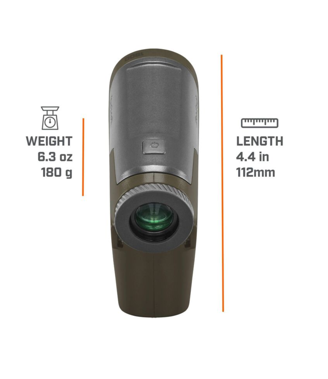 Bushnell Bone Collector 1800 Laser Rangefinder 6x25 Black/Grey