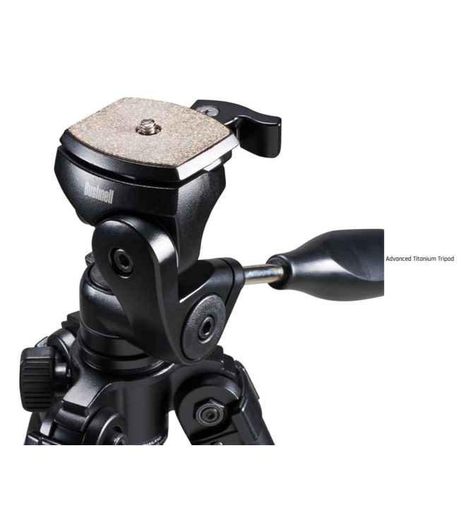 Bushnell 63" Black Titanium Tripod