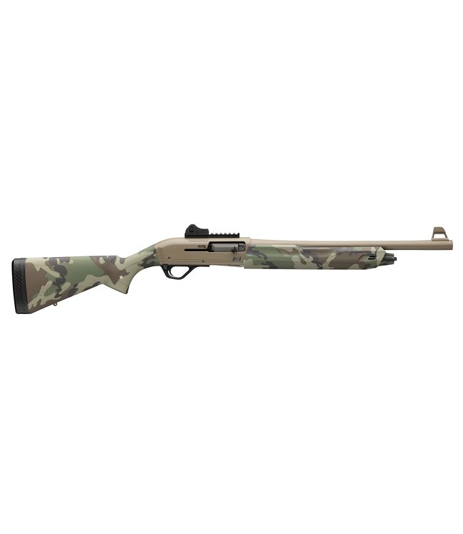 Winchester SX4 Defender 12ga 18.5in 4rd Woodland FDE