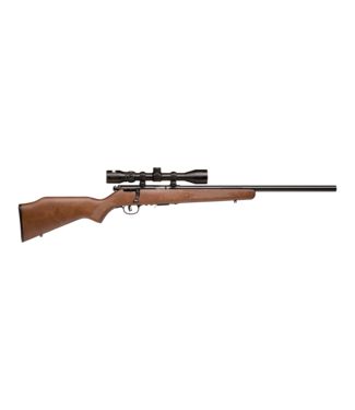 Savage Arms Savage 93 GVXP Hardwood Scoped 17 HMR Bolt - 21" - 5+1 Rd