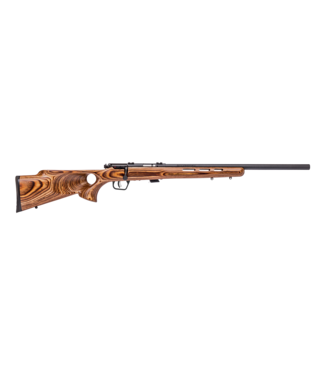 Savage Arms Savage Arms Mark II BTV 22 LR - Bolt - 21" - 5+1 Rd Blued Barrel Brown Laminated Thumbhole