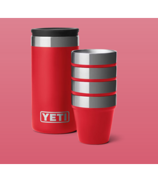 Yeti Shot Glasses 4 pk w/Carrying Case