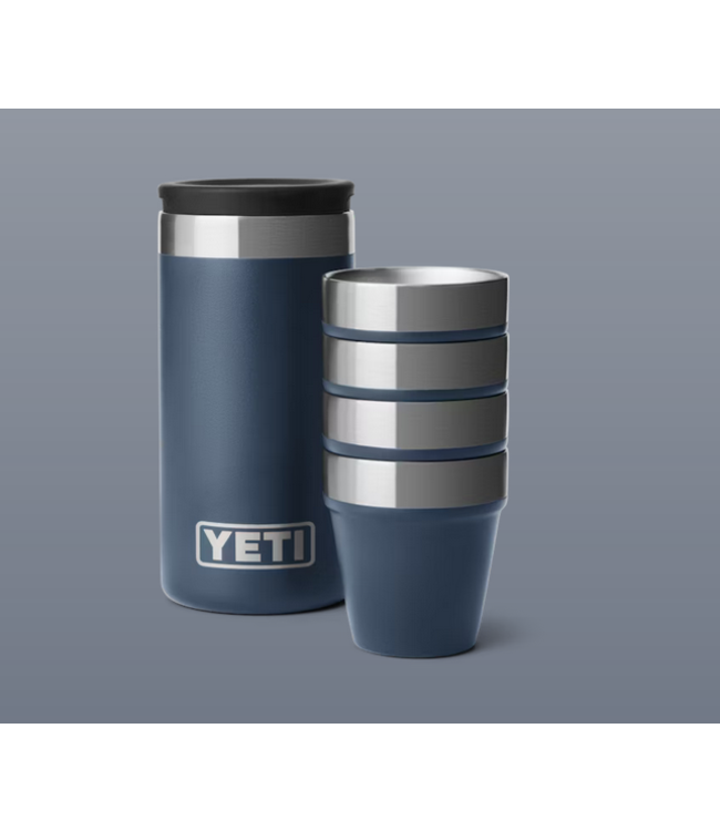 Yeti Shot Glasses 4 pk w/Carrying Case