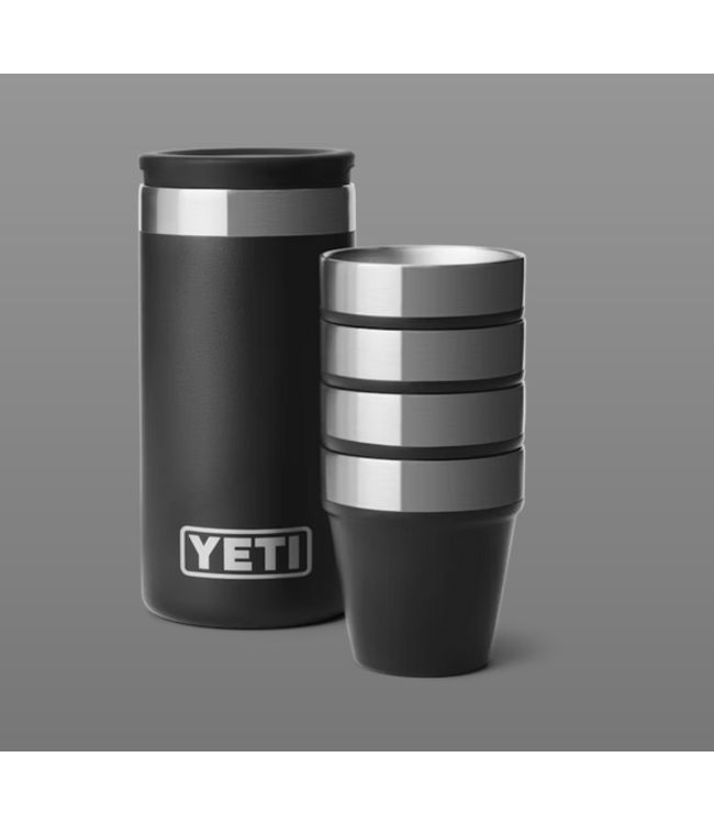 Yeti Shot Glasses 4 pk w/Carrying Case