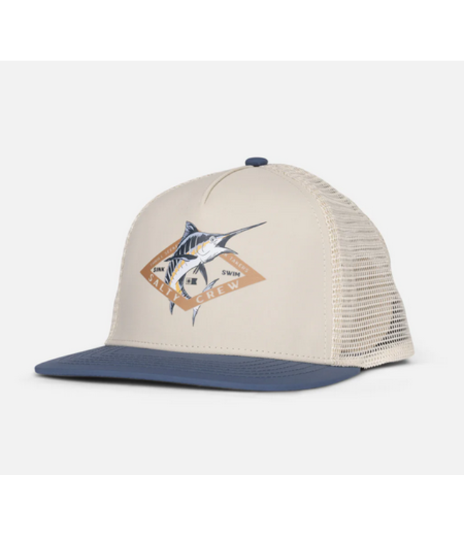 Salty Crew Diamond Marlin Boys Trucker Black