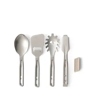 SeaToSummit Detour Stainless Steel Utensil Set- 4 piece