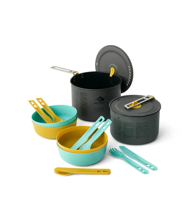 SeaToSummit Frontier UL Two Pot Cook Set Multi Piece