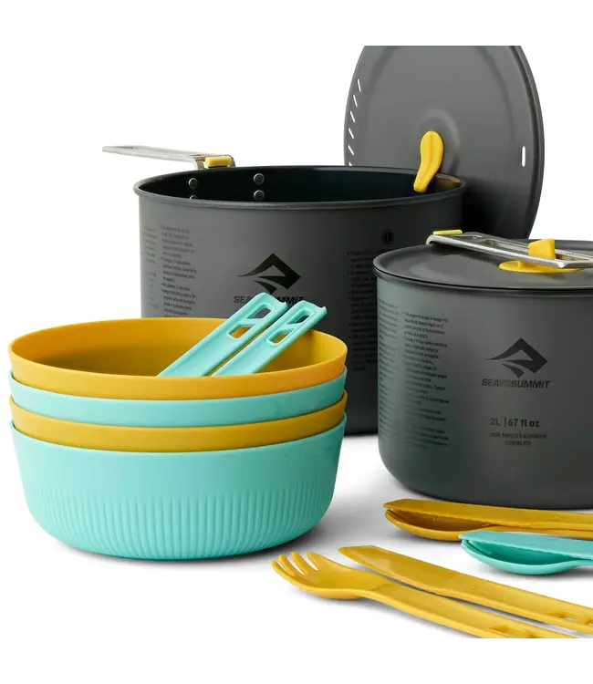 SeaToSummit Frontier UL Two Pot Cook Set Multi Piece