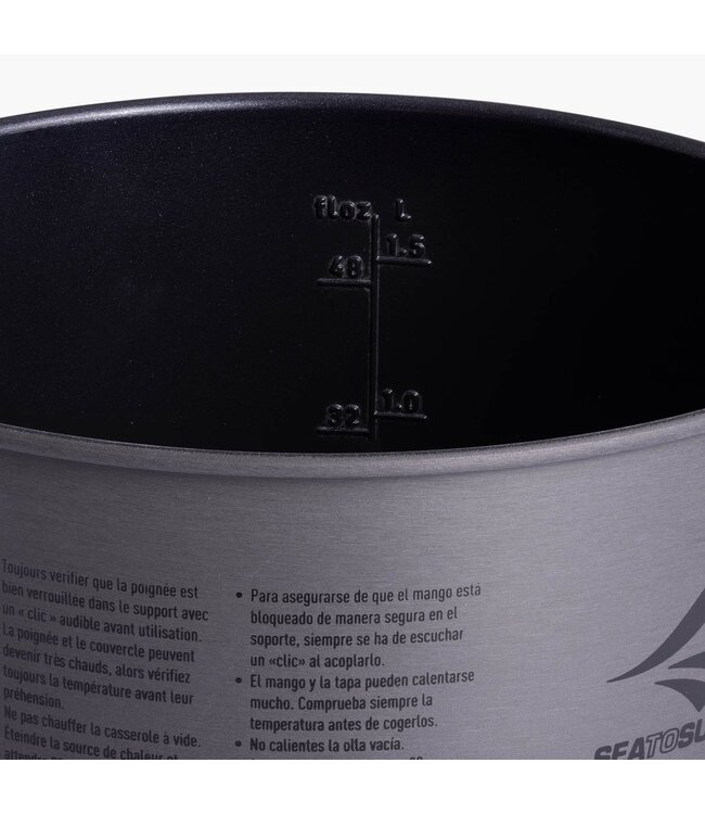 SeaToSummit Frontier UL Two Pot Cook Set Multi Piece