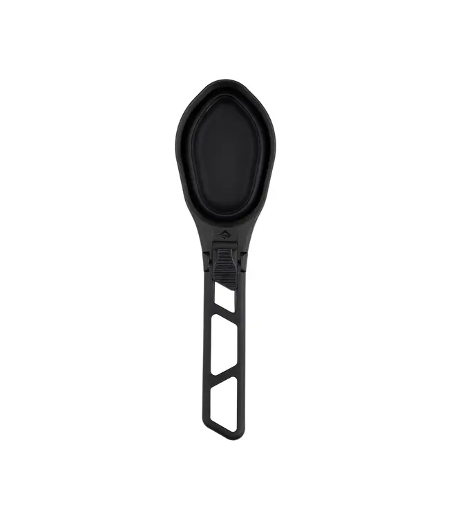 SeaToSummit Camp Kitchen Folding Serving Spoon Black