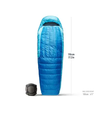 SeaToSummit Trek Down Sleeping Bag Regular 15F|-9C Snorkel Blue