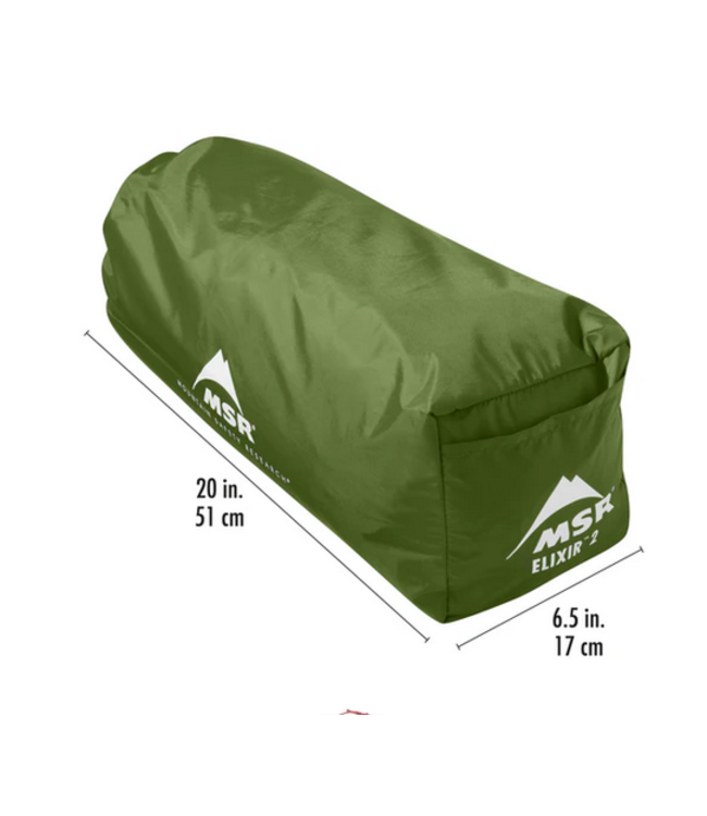 MSR Elixir 2 Person Tent Green
