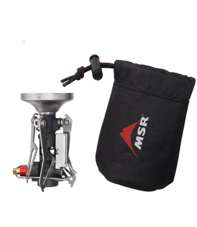 MSR PocketRocket Deluxe Pressure Regulated Stove w/Piezo Igniter