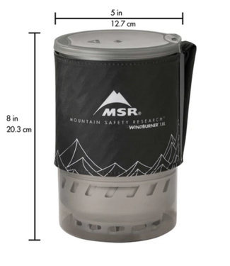 MSR WindBurner Duo Stove System  U24 1.8L Black
