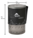 MSR WindBurner Duo Stove System  U24 1.8L Black