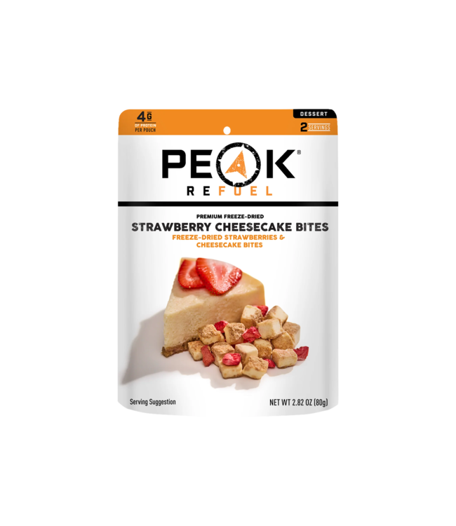Peak Refuel strawberry Cheesecake Bites