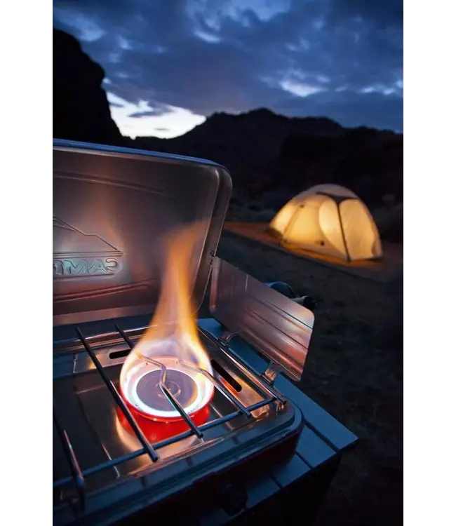 Mountain Series Everest 2X  Two-Burner Cooking System Red