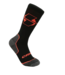 San Juan Lightweight Crew Merino Wool Socks Charcoal Large