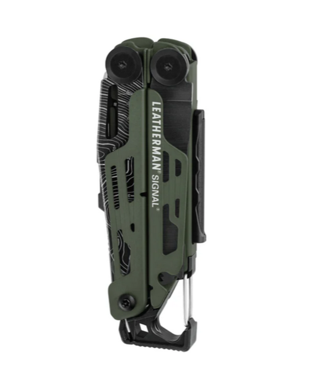 Signal Multitool  Green Topo Blade