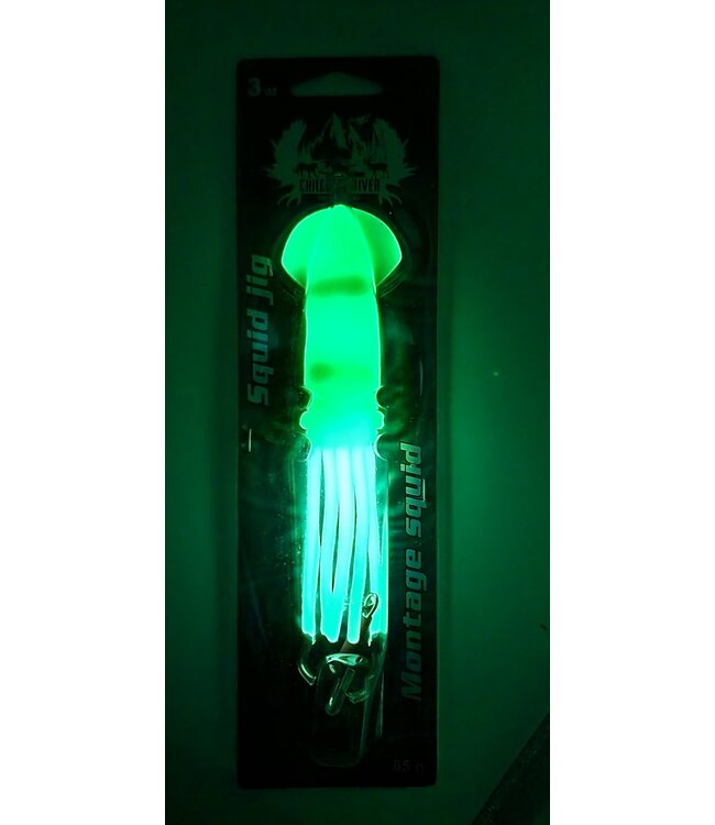 Chilcotin River Outfitters Squid Jig Glow