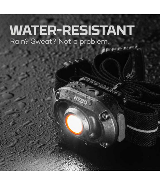 Nebo Mycro Headlamp and Cap Light 250 Lumens 2pk