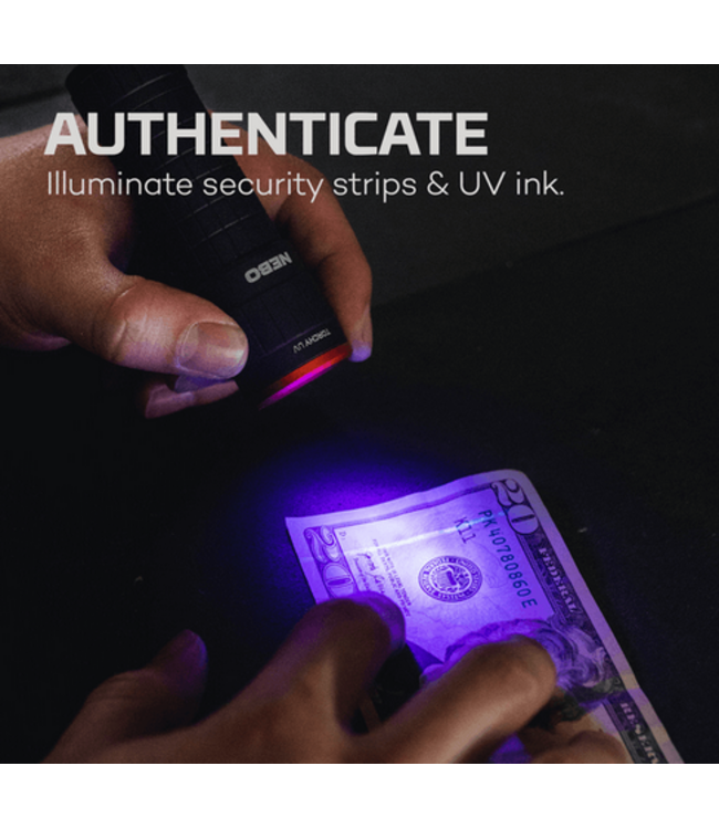 Nebo Torchy UV Flashlight LED 3AAA