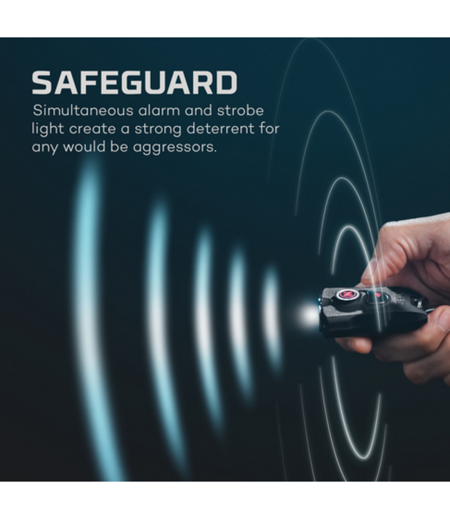 Nebo MyPal Personal Alarm and Light 400 Lumens