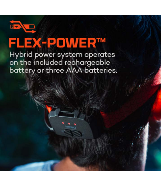 Nebo Curvbeam 600 Flex Headlamp