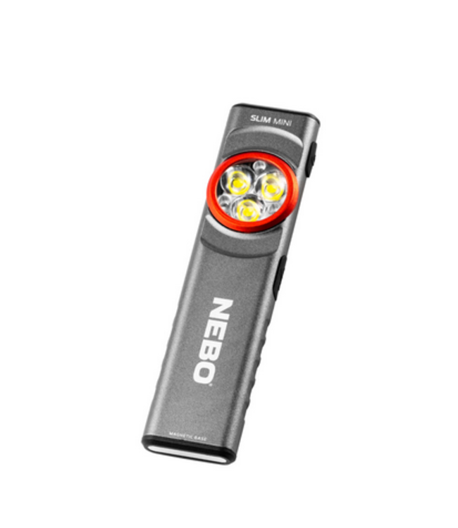 Nebo Ultra Slim Mini Flashlight 250 Lumens Rechargeable
