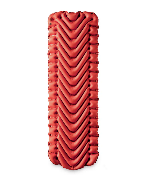 Insulated Static V  Sleeping Pad Orange 24oz 72x23x2.5in