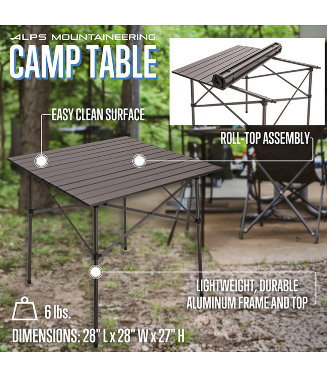 Alps Mountaineering Camp Table Clay