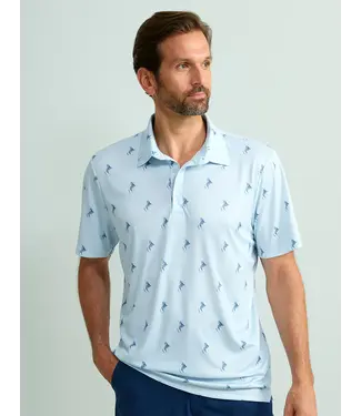 Huk Pursuit Printed Polo