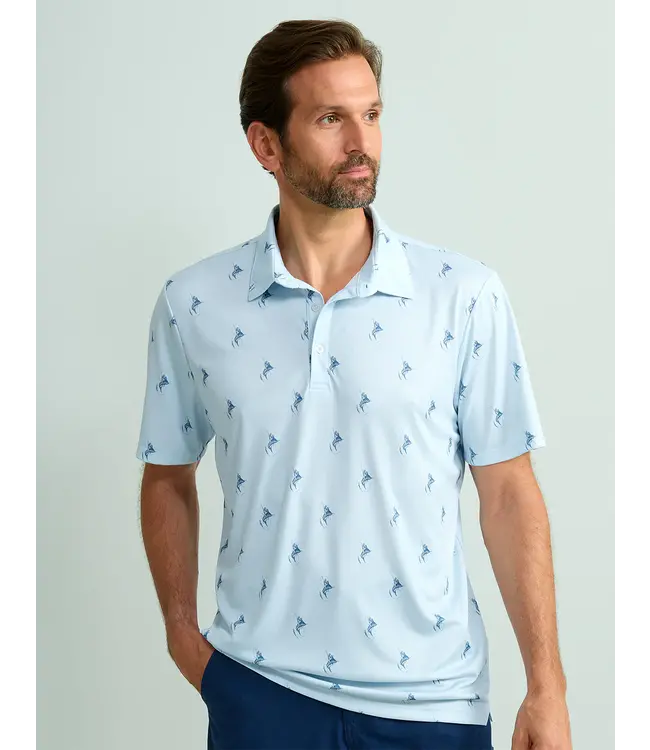 Huk Pursuit Printed Polo