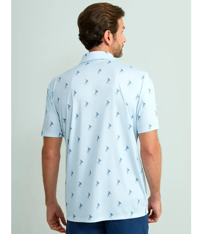 Huk Pursuit Printed Polo