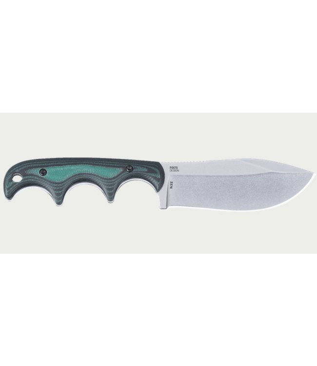 CRKT Knives Minimalist Nessmuk Fixed Blade Green Black