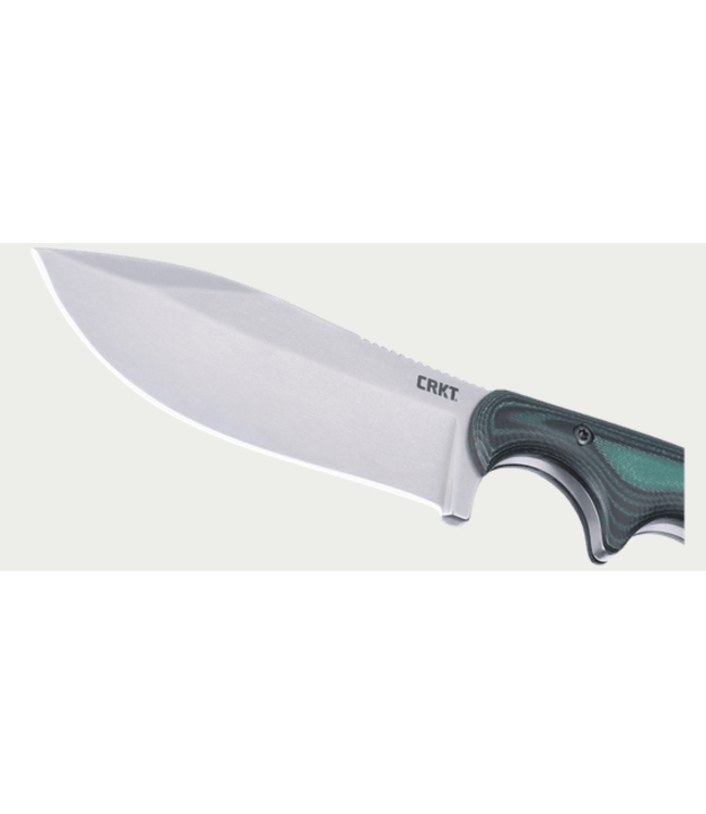 CRKT Knives Minimalist Nessmuk Fixed Blade Green Black