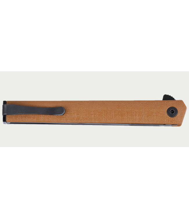 CRKT Knives CEO Flipper Folding Knife Desert Tan