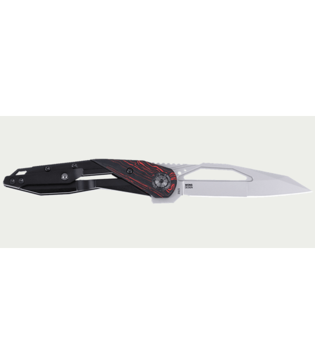 CRKT Knives Wong Nucleus Folding Knife Red/Black