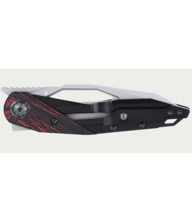 CRKT Knives Wong Nucleus Folding Knife Red/Black