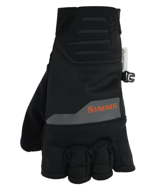 SIMMS Windstopper Half Finger Glove