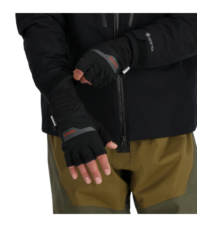 SIMMS Windstopper Half Finger Glove