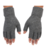 SIMMS Wool Half Finger Glove Steel