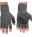 SIMMS Wool Half Finger Glove Steel